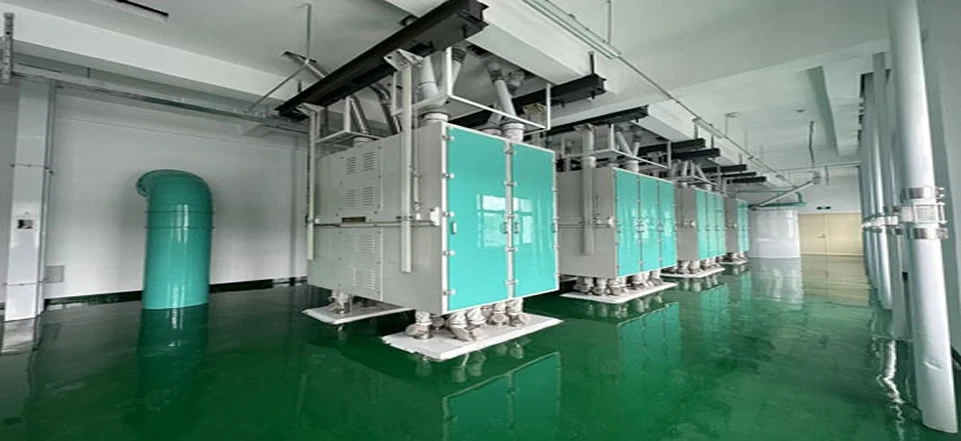 100 tpd electric maize milling flour plant